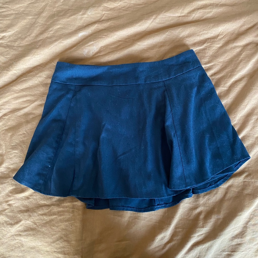 brandy melville black jesse skirt
